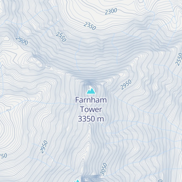 Map of Farnham Tower