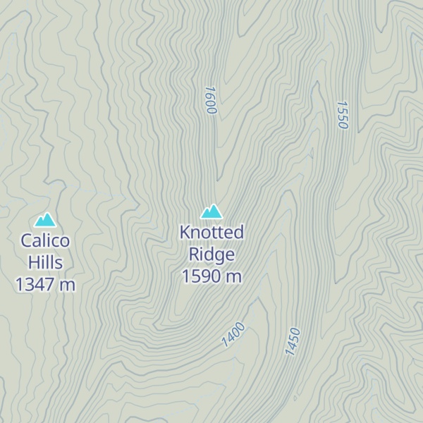Map of Knotted Ridge