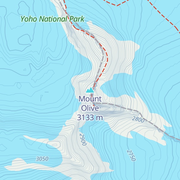 Map of Mount Olive