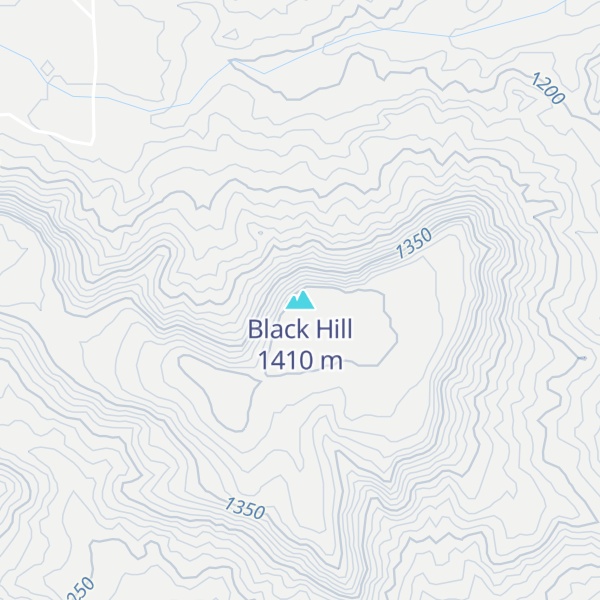 Map of Black Hill