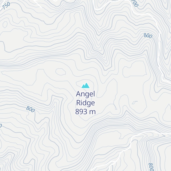 Map of Angel Ridge