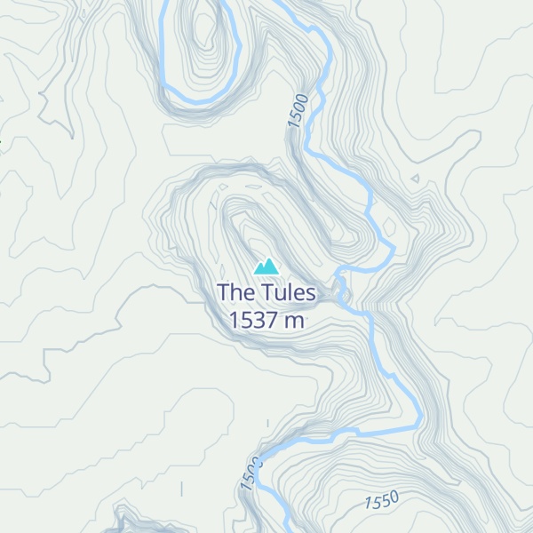 Map of The Tules