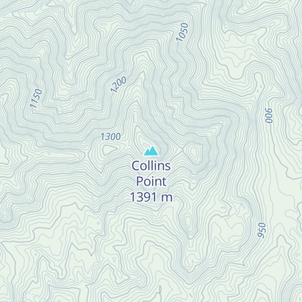 Map of Collins Point