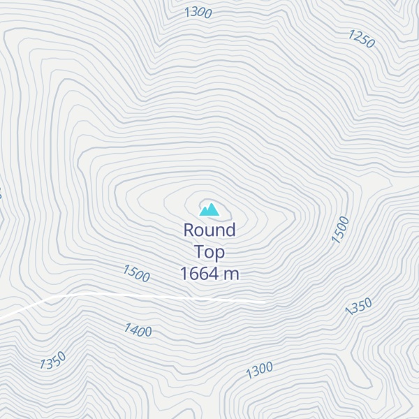 Map of Round Top