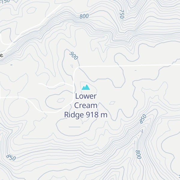 Map of Cream Ridge
