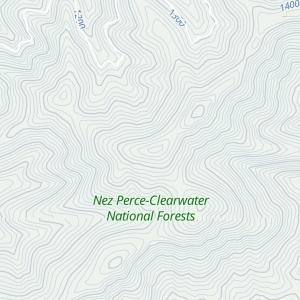 Map of Baby Grand Mountain