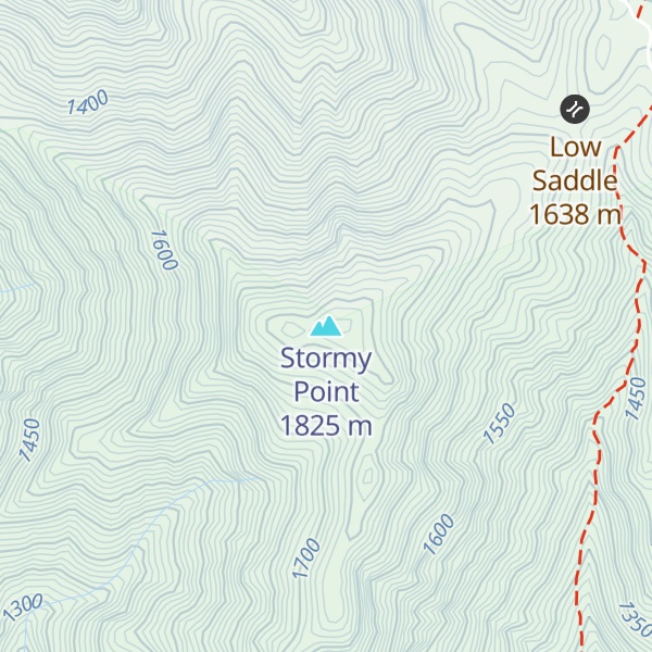 Map of Stormy Point