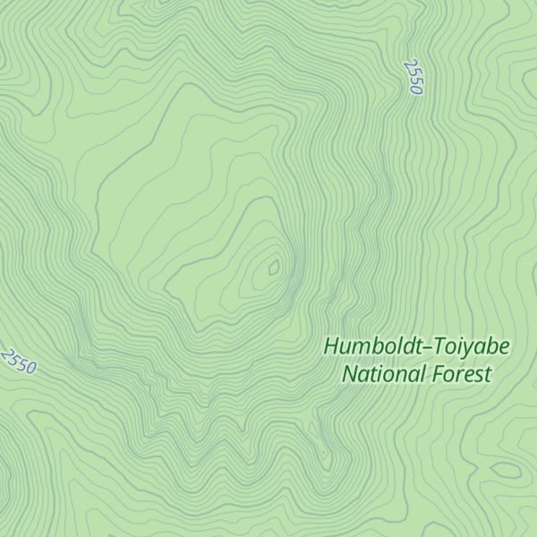 Map of Black Rock Mountain