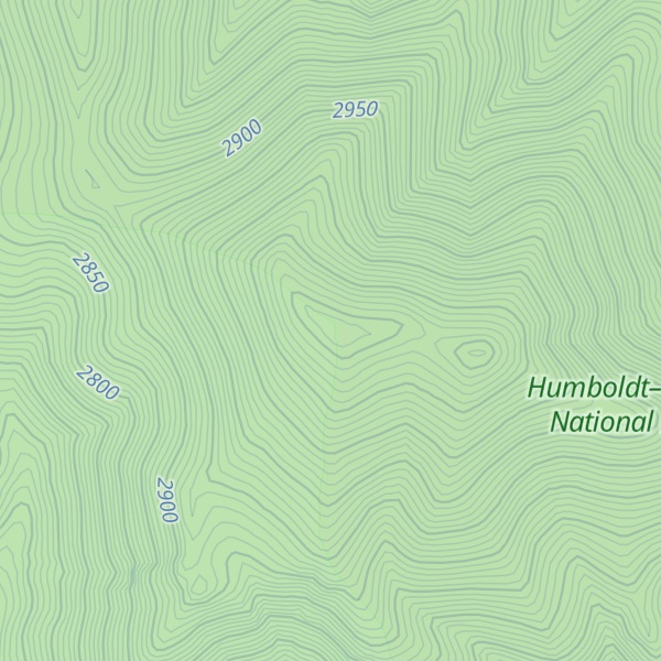 Map of Tulle Mountain