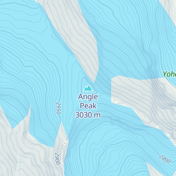 Map of Angle Peak