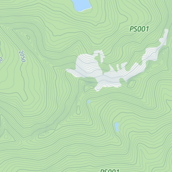Map of Mount Dickson