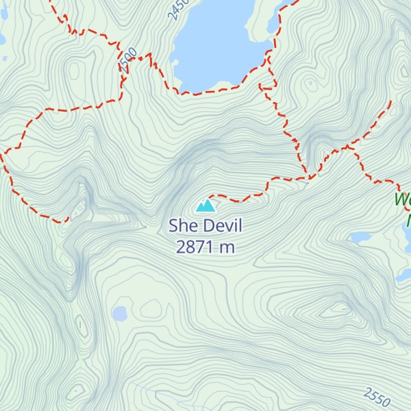 Map of She Devil
