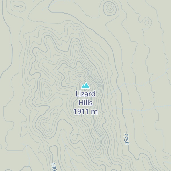 Map of Lizard Hills