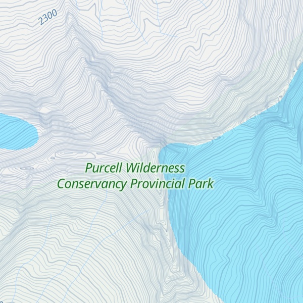 Map of Redtop Mountain