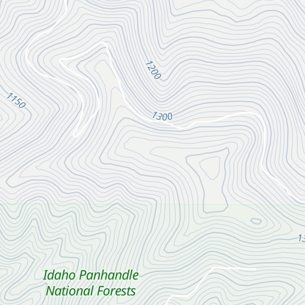 Map of Emida Peak