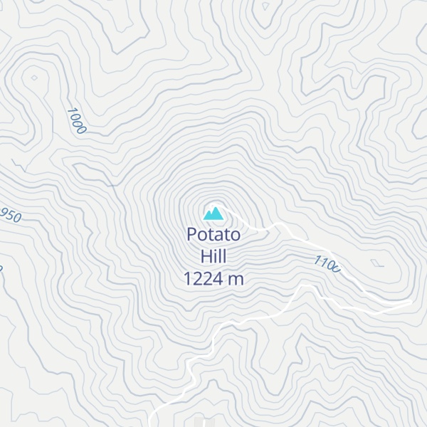 Map of Potato Hill