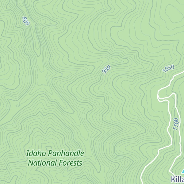 Map of Ian's Eagle Hut