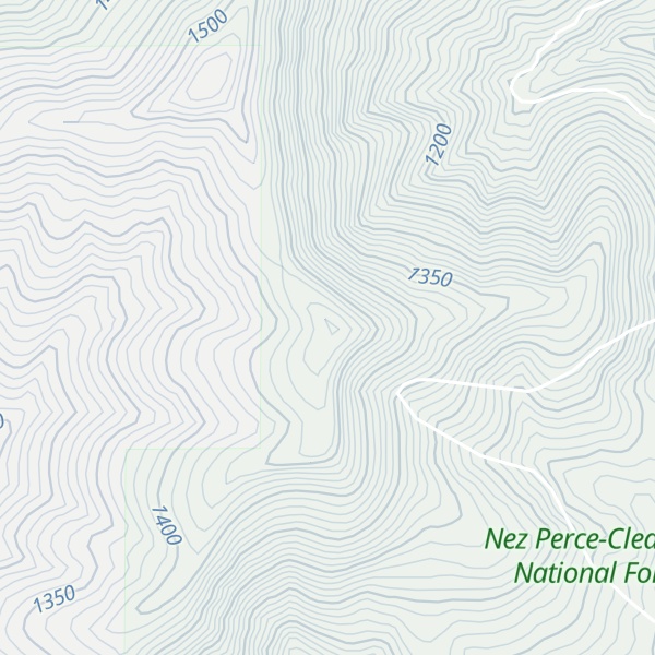Map of Mica Mountain