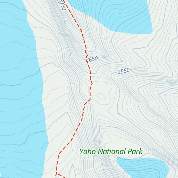 Map of Guy Hut