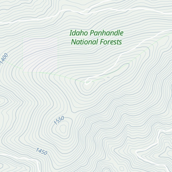 Map of Bald Mountain