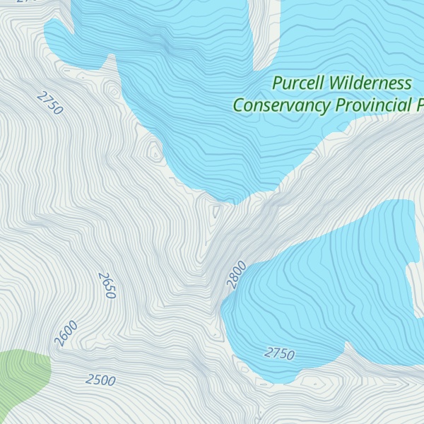 Map of Mount Pambrun