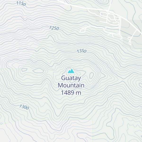 Map of Guatay Mountain