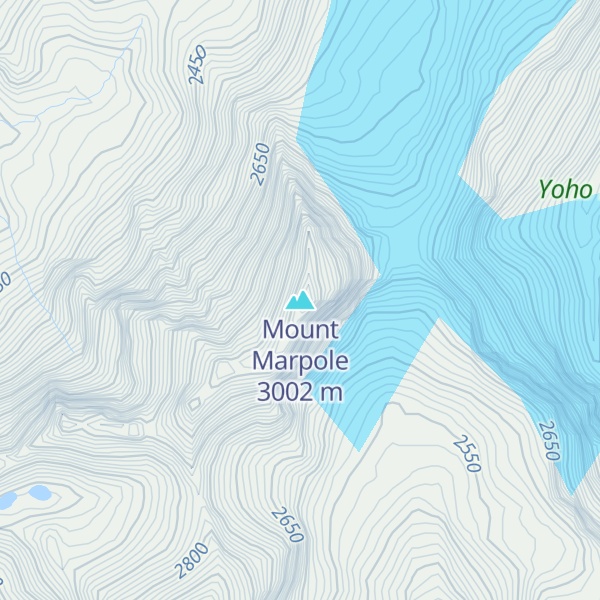 Map of Mount Marpole