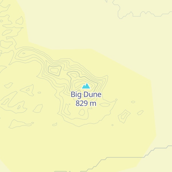 Map of Big Dune