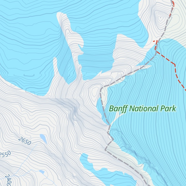 Map of Mount Baker