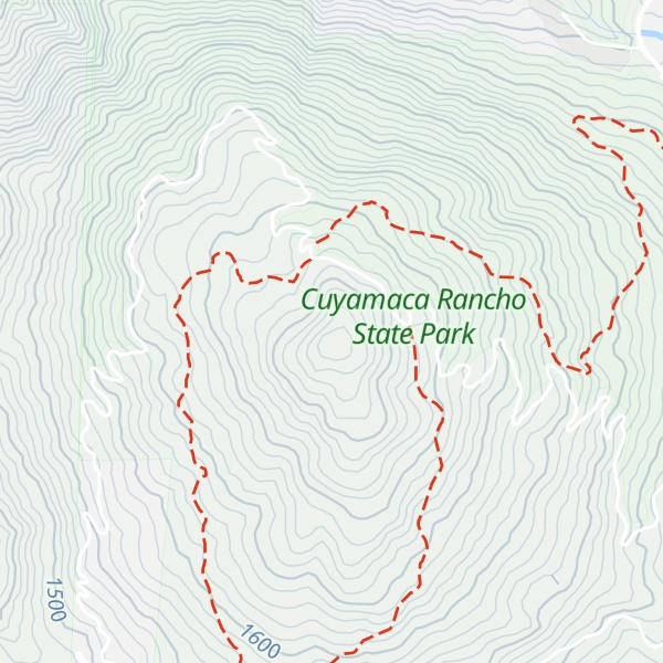 Map of Middle Peak
