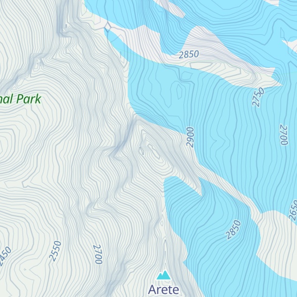 Map of Mont Des Poilus