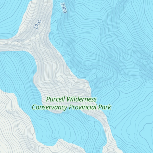 Map of Mount Hamill