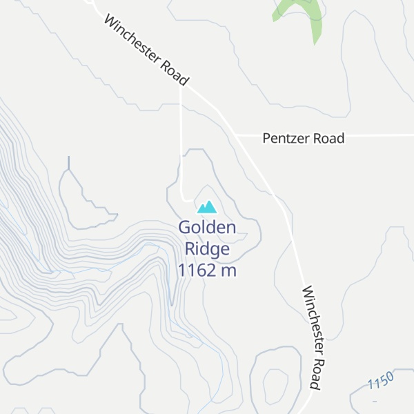 Map of Golden Ridge
