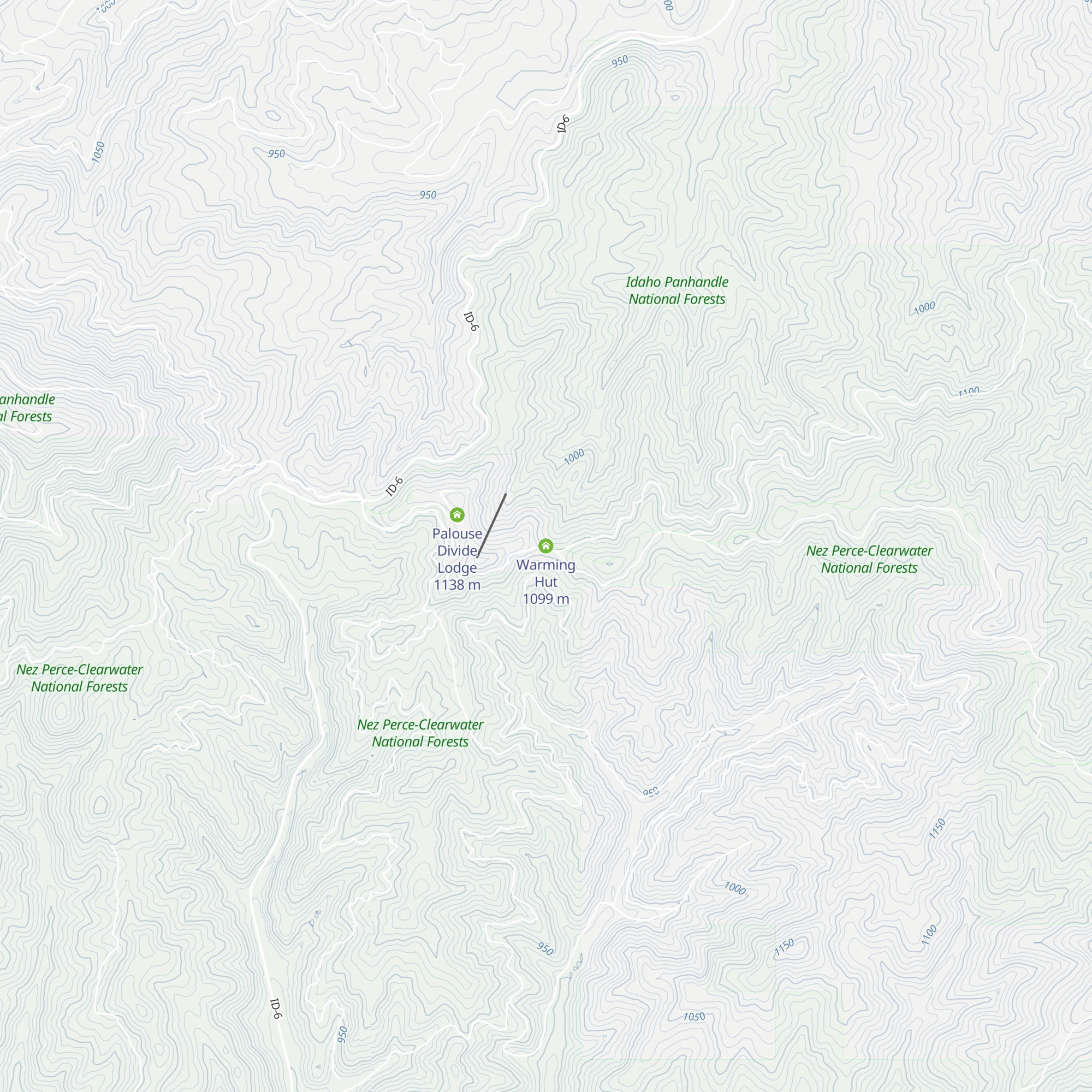 Warming Hut map
