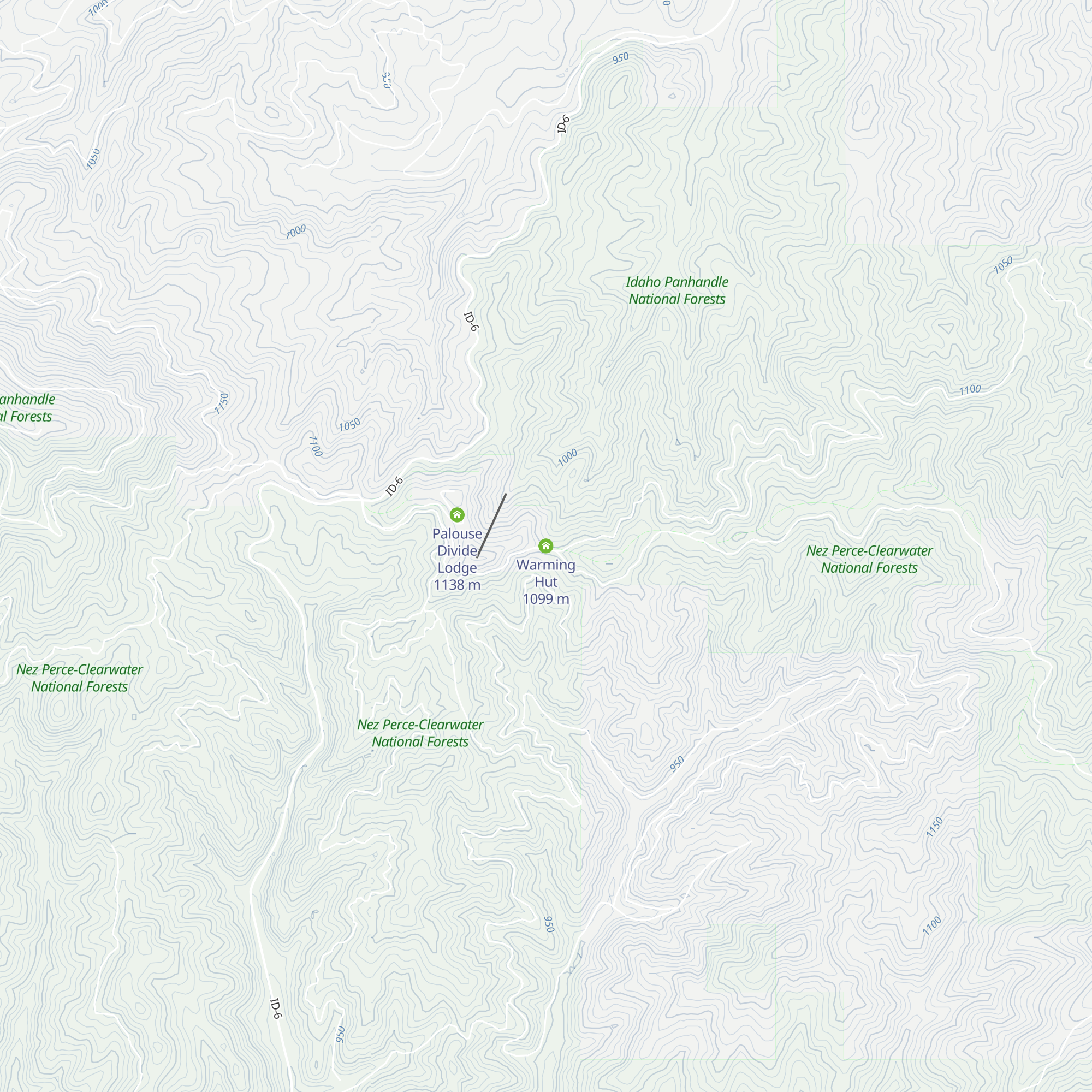 Warming Hut map