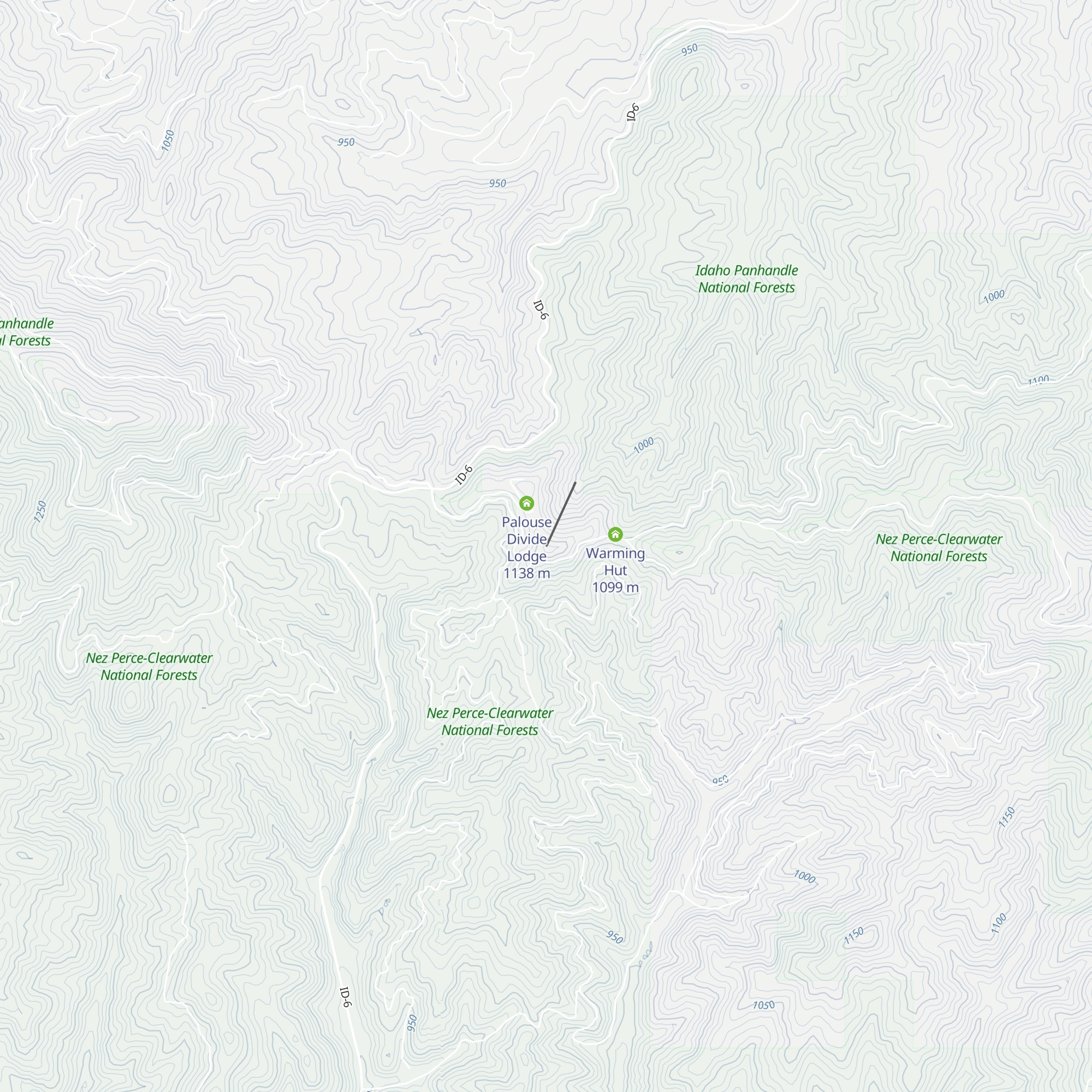 Lookout Cabin map