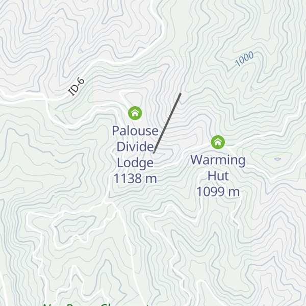 Map of Lookout Cabin