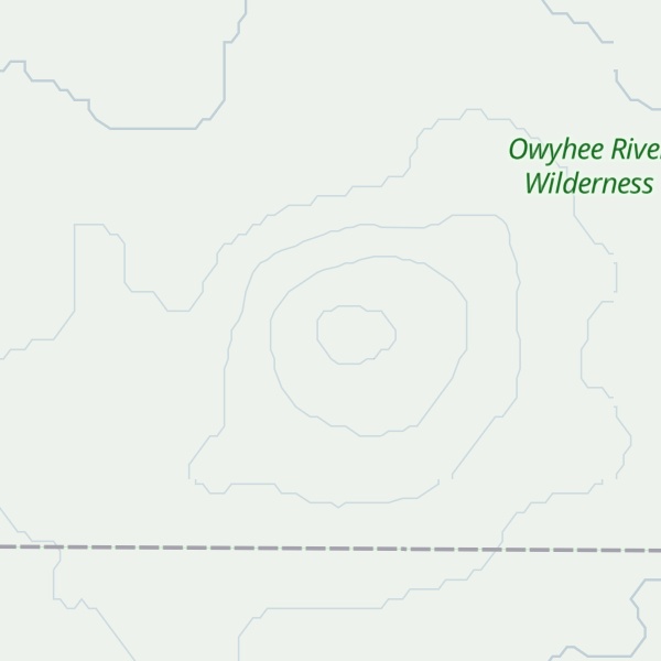 Map of Bull Camp Butte
