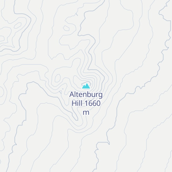 Map of Altenburg Hill