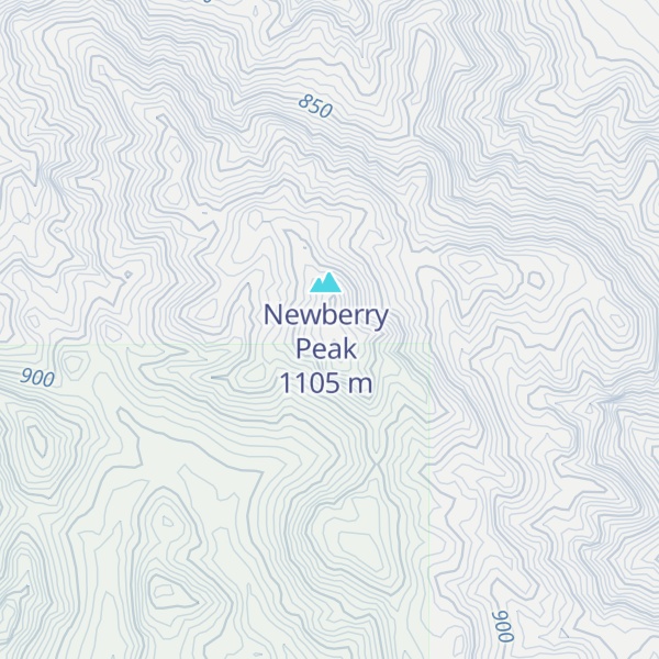Map of Newberry Cairn