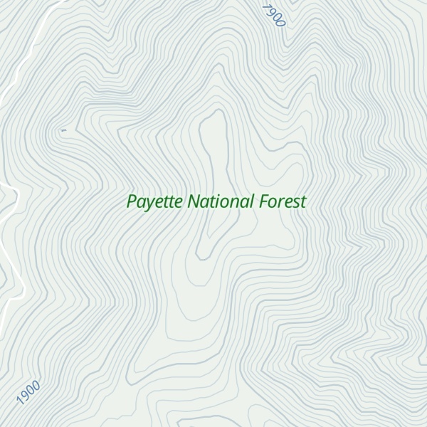 Map of Crooked River Point