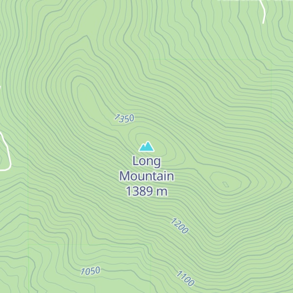 Map of Long Mountain