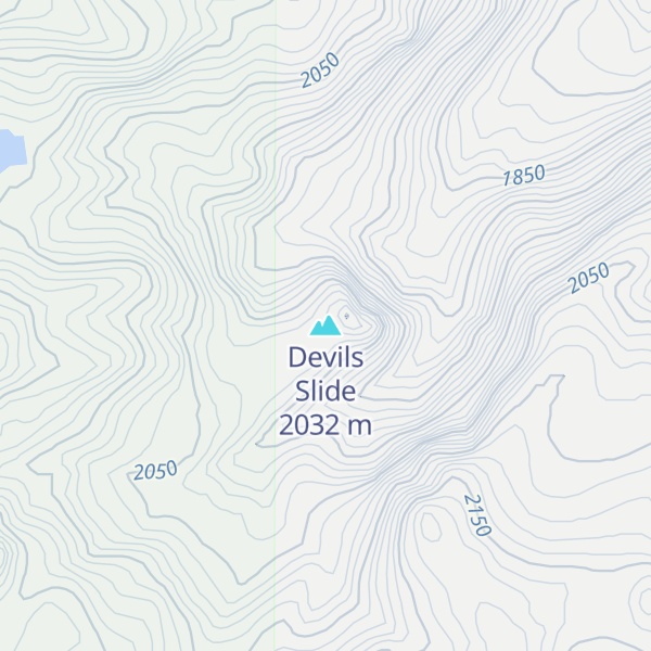 Map of Devils Slide