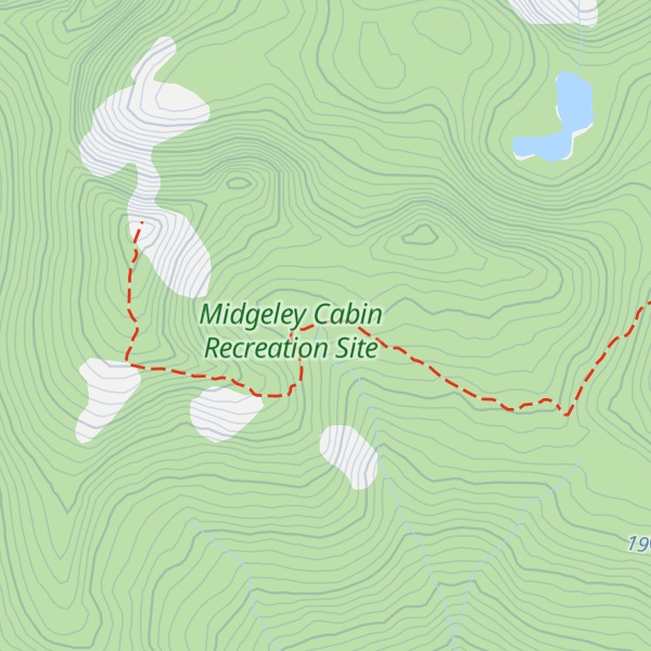 Map of Midgeley Cabin