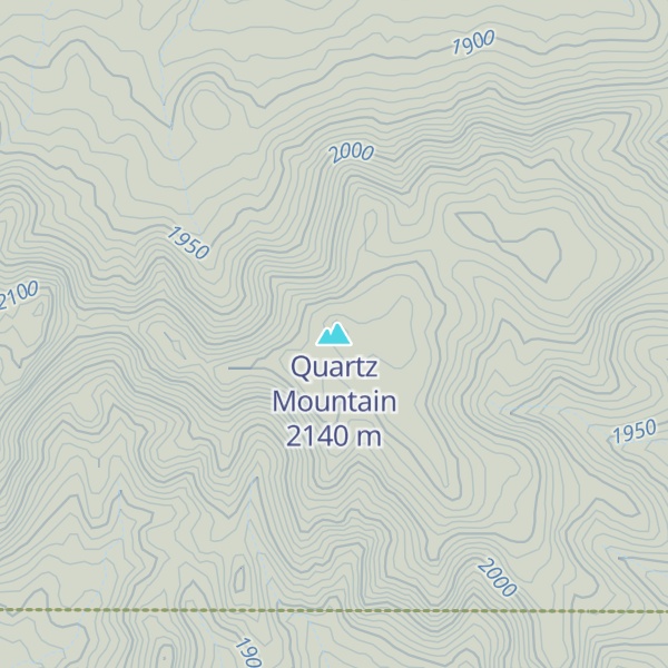 Map of Quartz Mountain