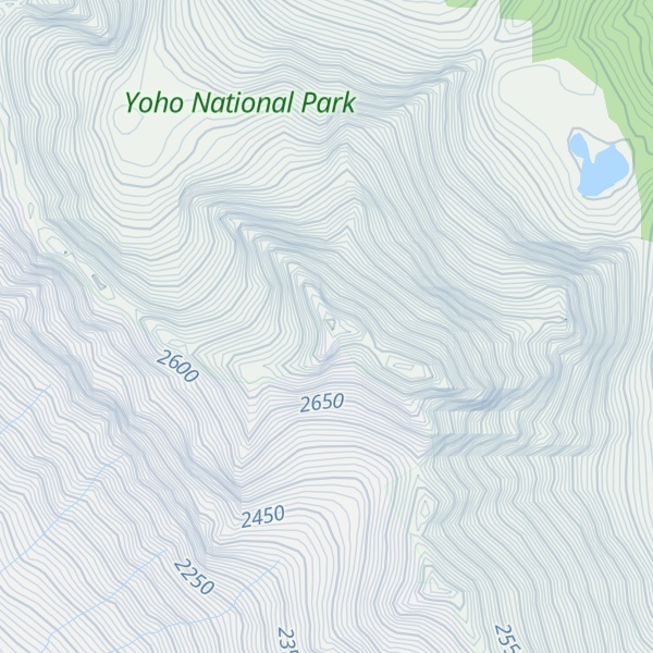Map of Sea Shoal Mountain