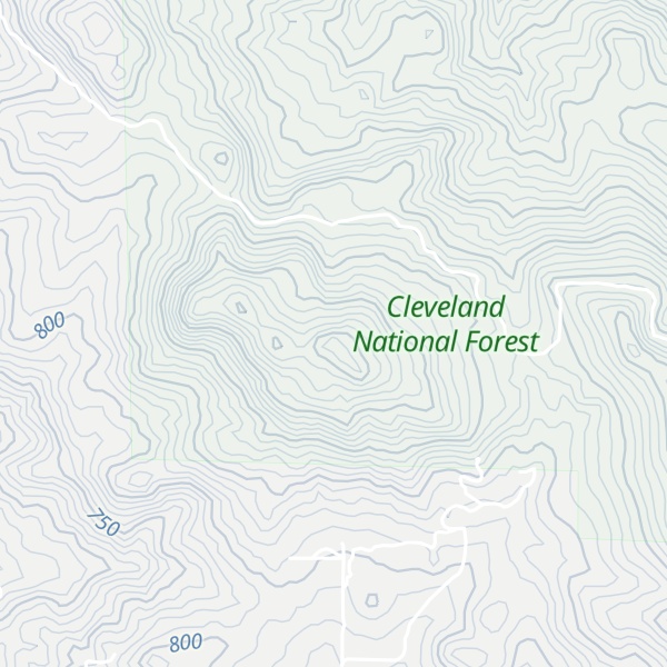 Map of Elena Mountain