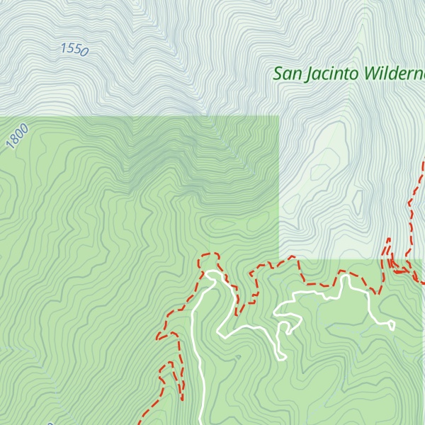 Map of One Horse Ridge