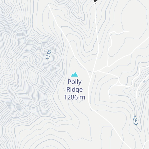 Map of Polly Ridge