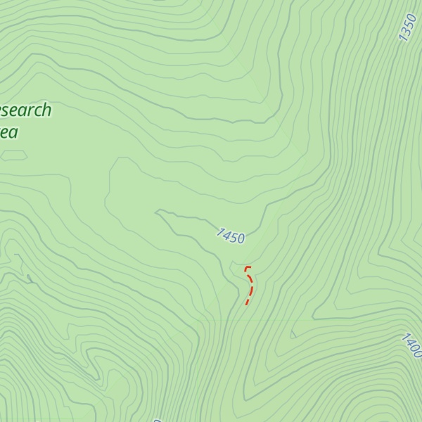 Map of West Fork Cabin
